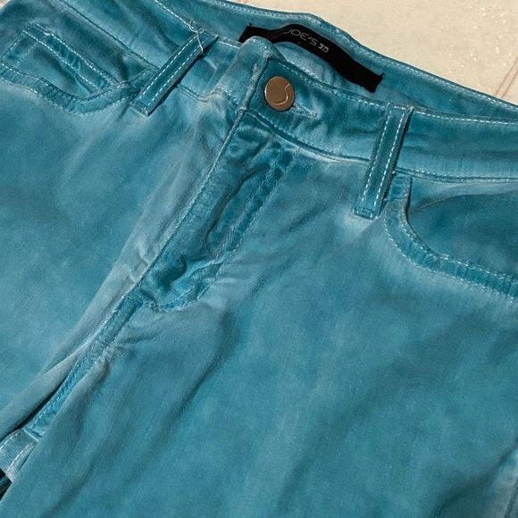 JOE’S JEANS The Icon Teal Cropped Ankle Jeans - Picture 3 of 11